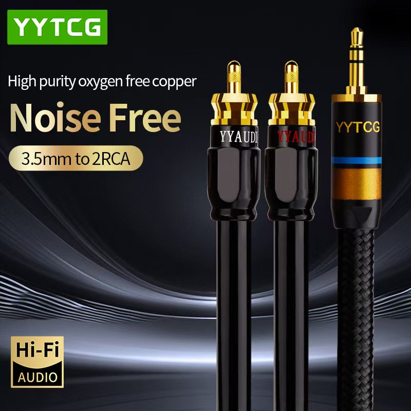 Home Cinema Solution - YYTCG RCA Kabel HiFi Stereo 3.5mm