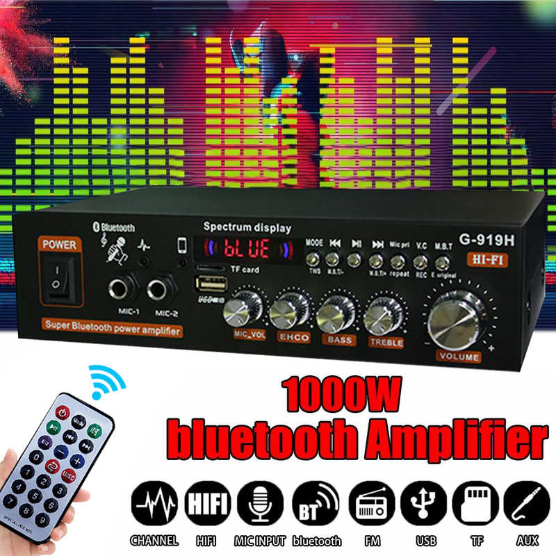 Home Cinema Subwoofer - G-919H 1000W Thuisversterkers Audio Bluetooth Amplificador