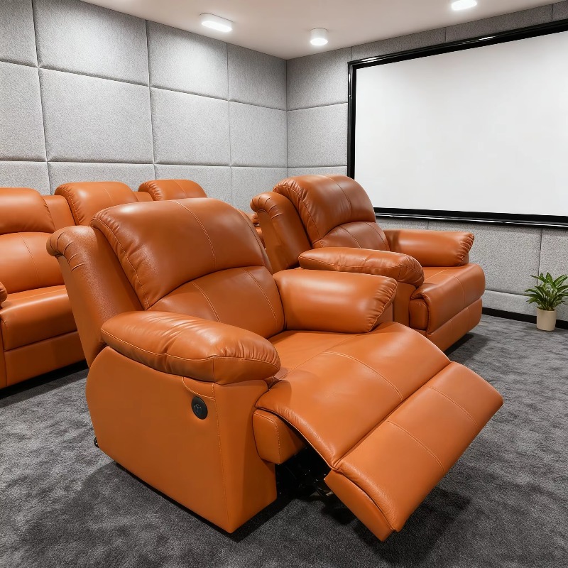 Home Cinema Recliner Chairs - Comfortabele home theater meubels, villa interieur,