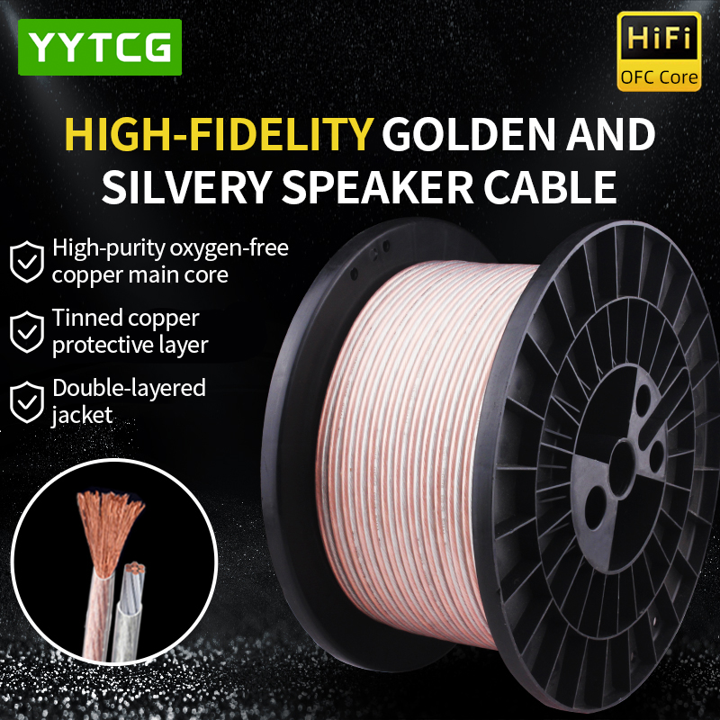 Home Cinema Solution - YYTCG DIY HIFI Audiokabel Zuurstofvrij Zuiver
