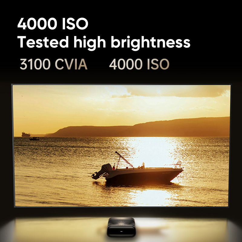 Home Cinema Couch - JMGO O3 Ultra 4K Laserprojector TV