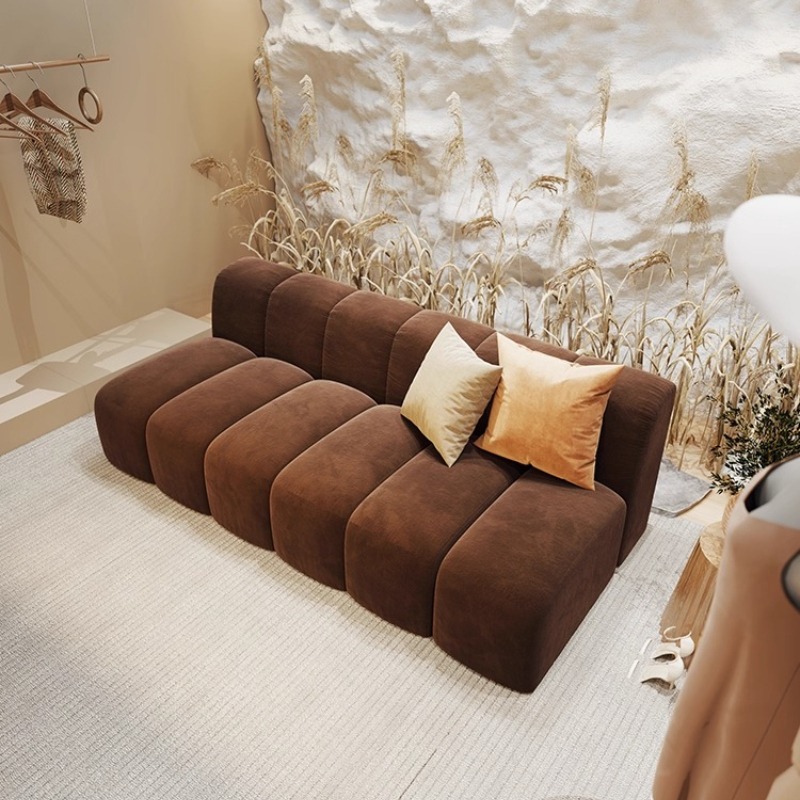 Home Cinema Flooring - Comfortabele Scandinavische woonkamerbanken Zacht elegant spel