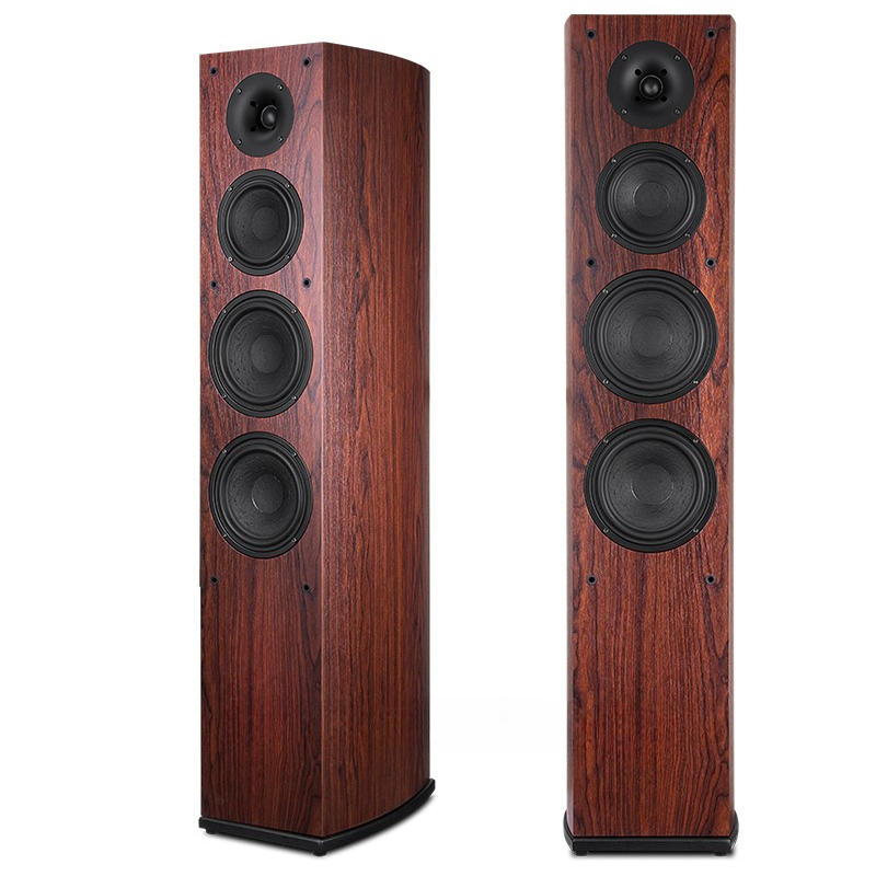 Home Cinema Flooring - Houten luidsprekers, woonkamer, stereo van vloer