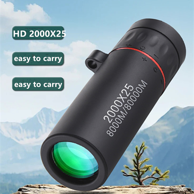 Home Cinema Center - Outdoor 2000x25 HD Monoculaire Telescoop Mini