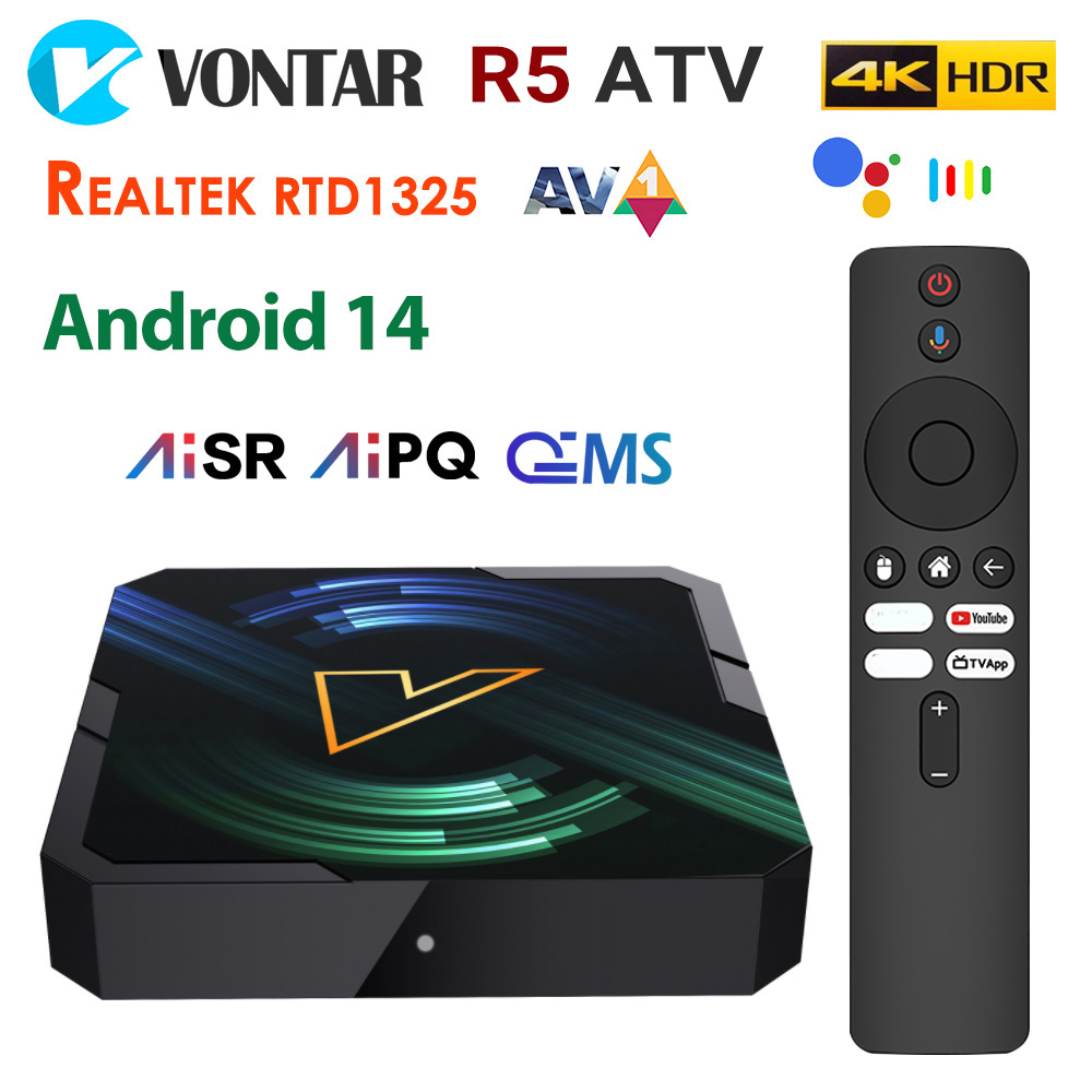 Home Cinema Youtube - VONTAR R5 ATV TV Box Android