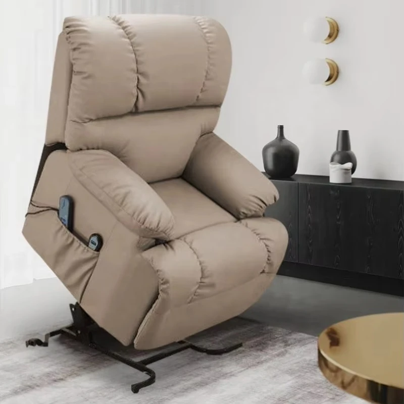 Home Cinema Chairs - Moderne elektrische relaxfauteuil met metalen frame