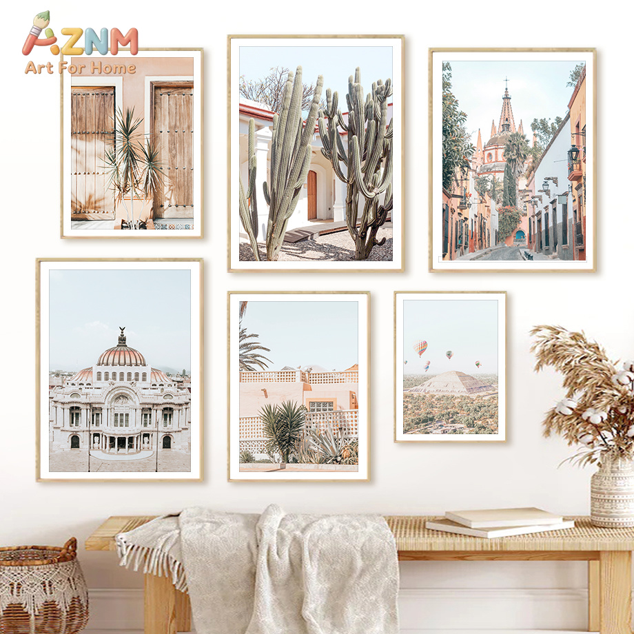 AZNM Boho Mexicaanse stad land - Home Cinema Wall recensie en prijs