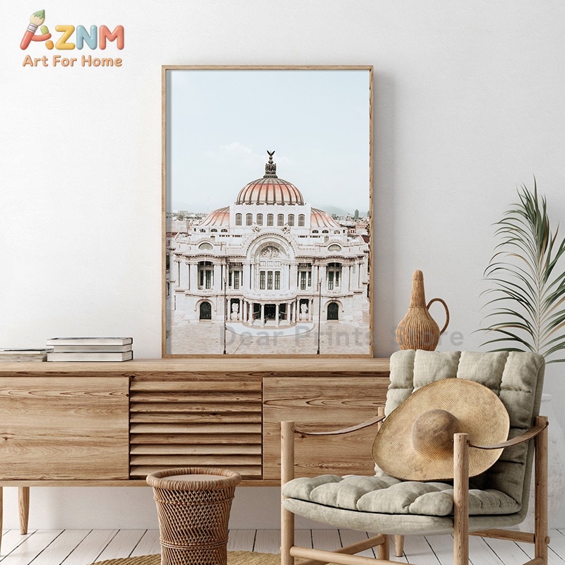 AZNM Boho Mexicaanse stad land - Home Cinema Wall recensie en prijs