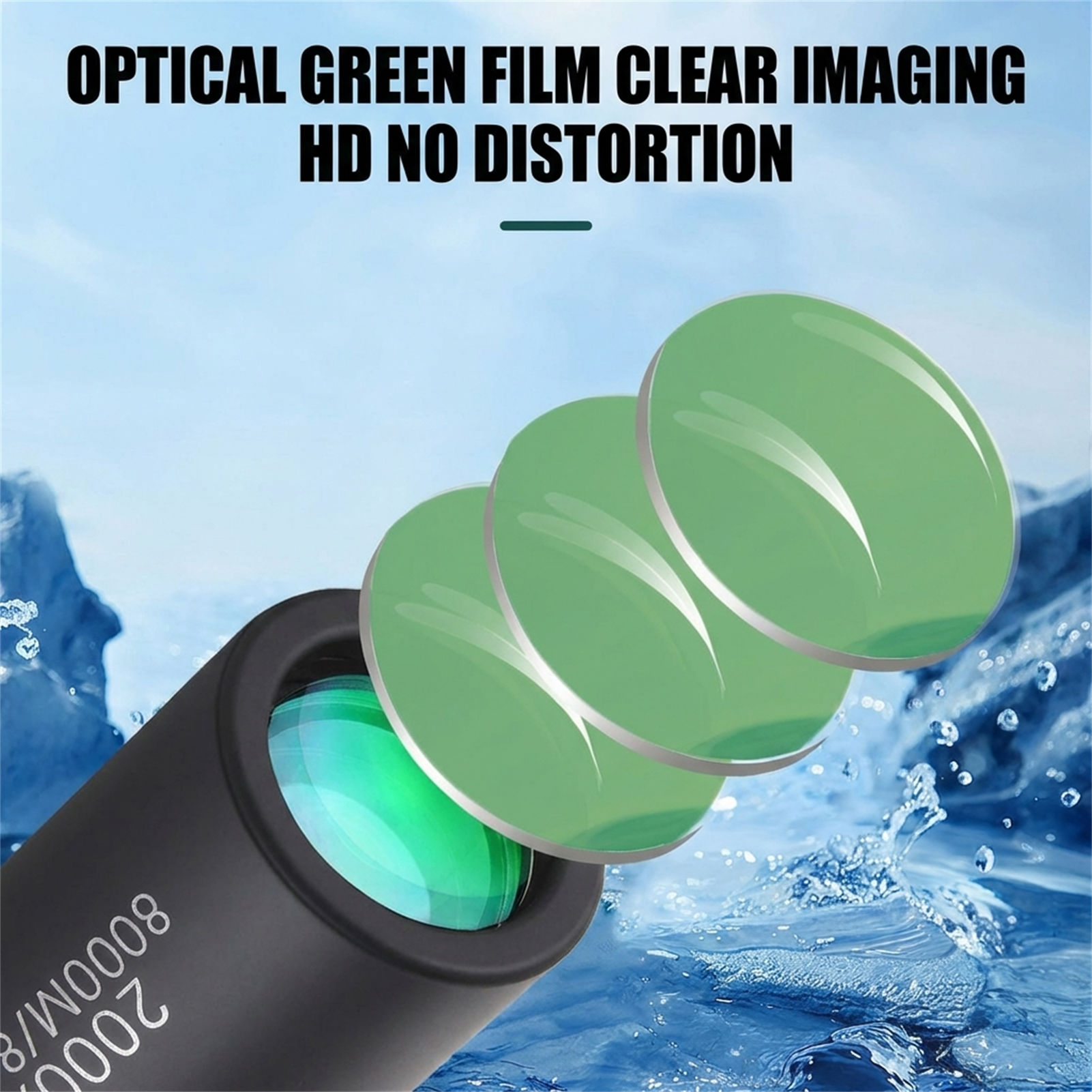 Mini-monoculaire telescoop met - Home Cinema Center recensie en prijs