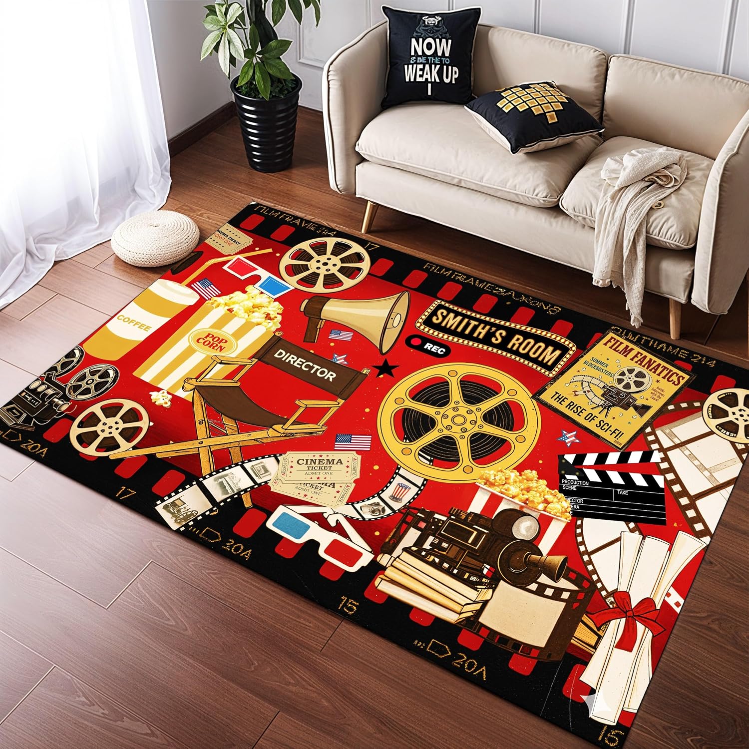 Op maat gemaakt bioscoopthema  - Home Cinema Flooring recensie en prijs