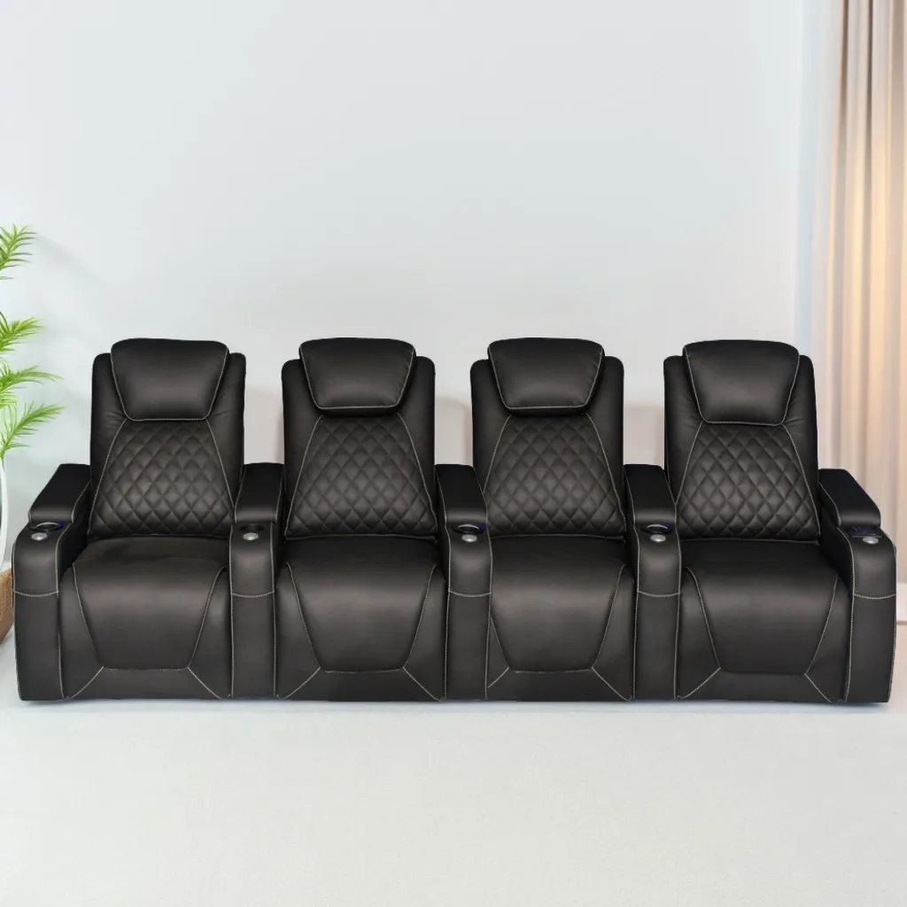 -Groene kleur meubelen 4-zits  - Home Cinema Couch recensie en prijs