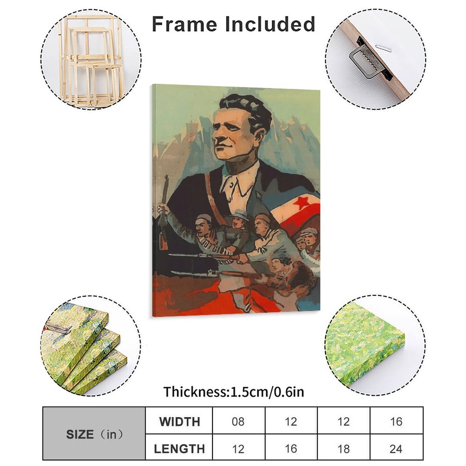 Jugoslavija Josip Broz Tito Po - Home Cinema Wall recensie en prijs