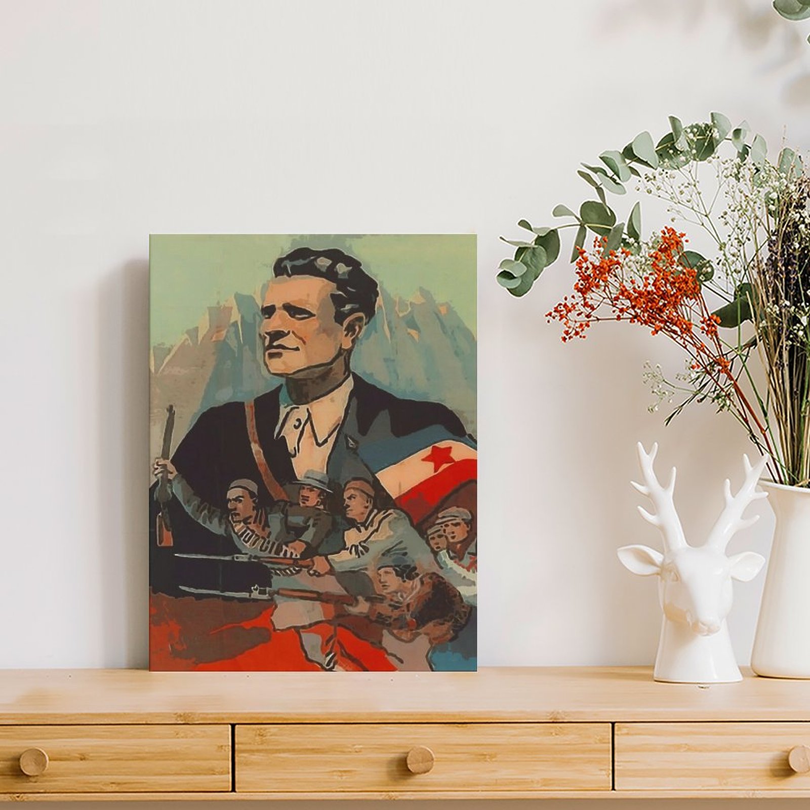 Jugoslavija Josip Broz Tito Po - Home Cinema Wall recensie en prijs
