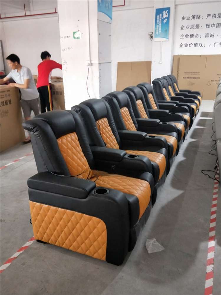 -Hot Sale lederen automatische - Home Cinema Recliner Chairs recensie en prijs