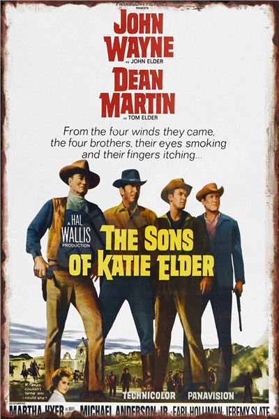 John Wayne Retro Metal Tin Sig - Home Cinema Setup recensie en prijs