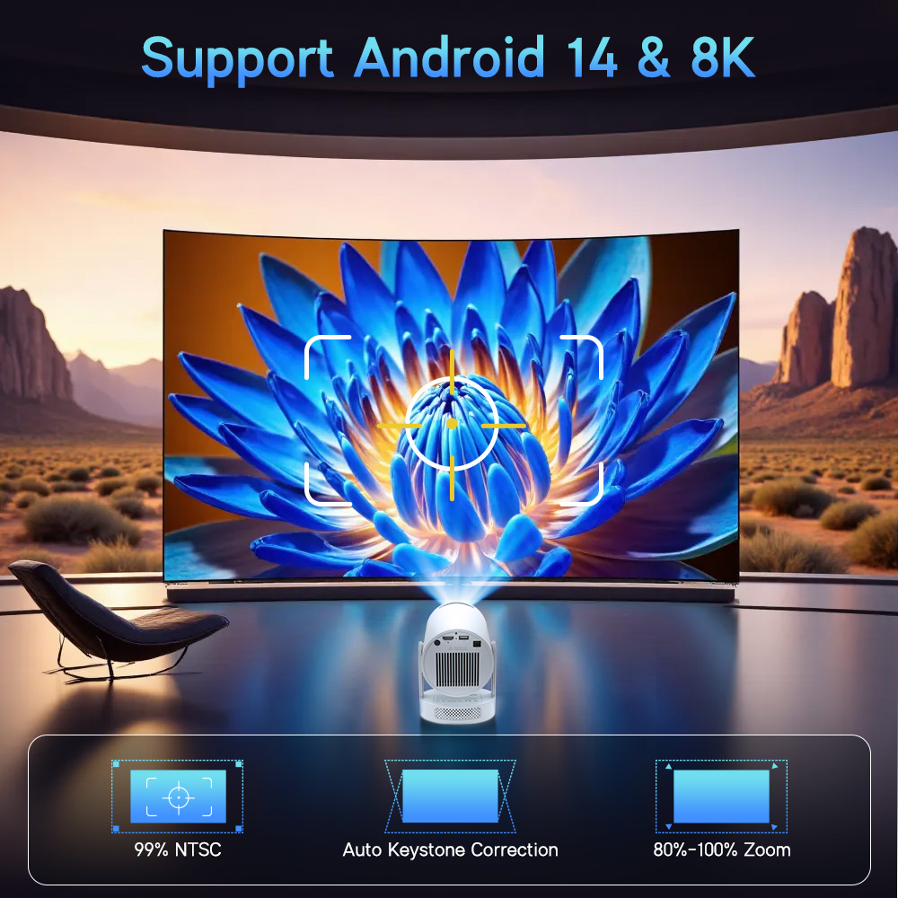 Magcubic 8K Projector HY320Pro - Home Cinema Focal recensie en prijs