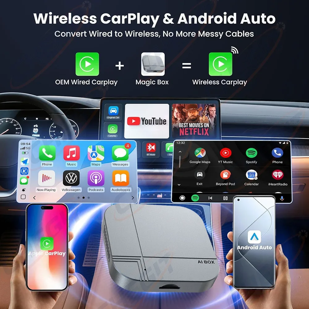 Android14 Smart AI Box 4G + 64 - Home Cinema Youtube recensie en prijs