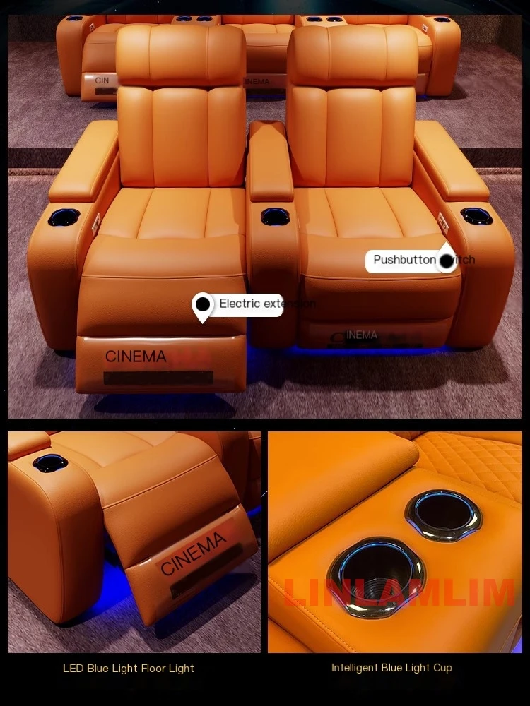Linlimlam Luxe elektrische rel - Home Cinema Recliner Chairs recensie en prijs