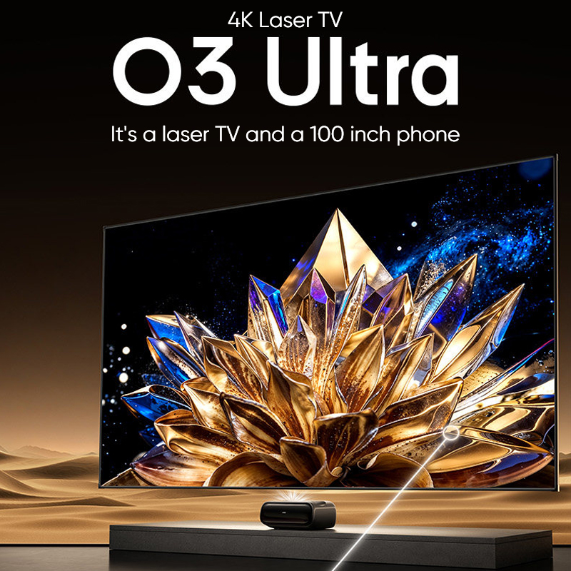 JMGO O3 Ultra 4K Laserprojecto - Home Cinema Couch recensie en prijs