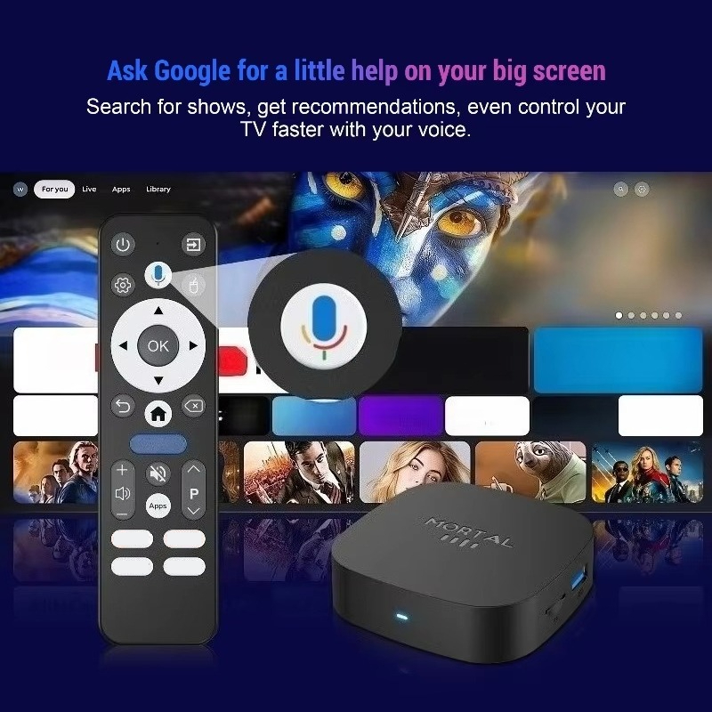 Android 16 Smart TV Box 8GB 12 - Home Cinema Youtube recensie en prijs