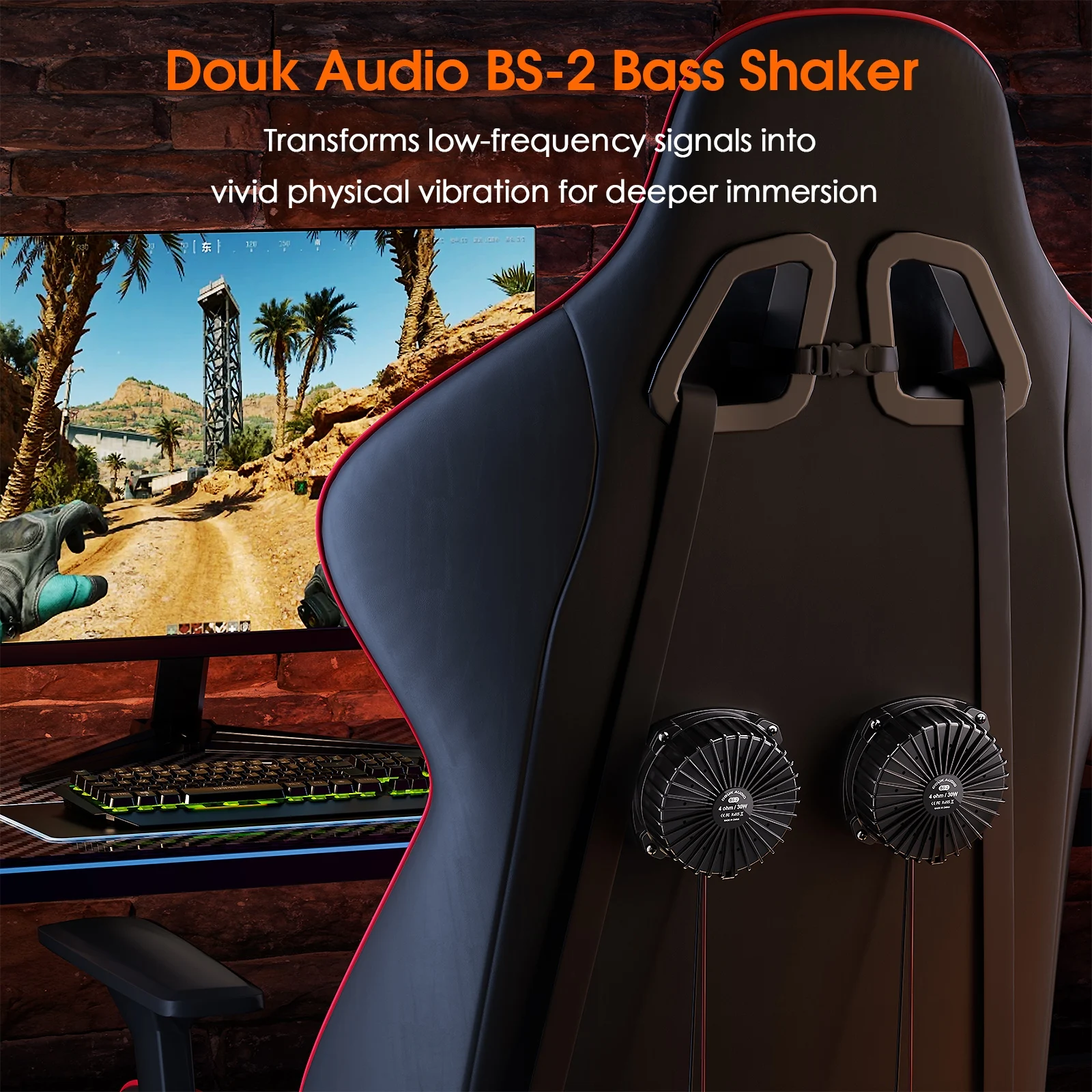 Douk Audio BS-2 30W 4Ω Bass Sh - Home Cinema Chairs recensie en prijs