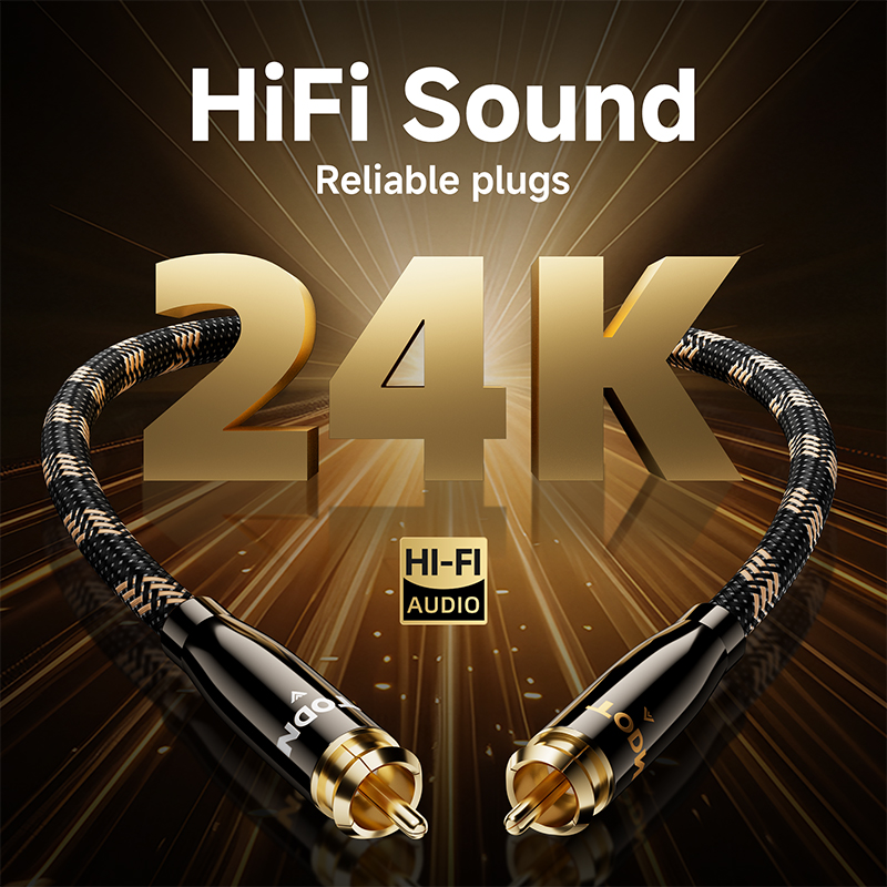 TODN RCA Kabel HiFi Stereo 3.5 - Home Cinema Solution recensie en prijs