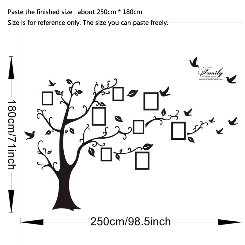 Grote foto boom PVC wanddecora - Home Cinema Wall recensie en prijs
