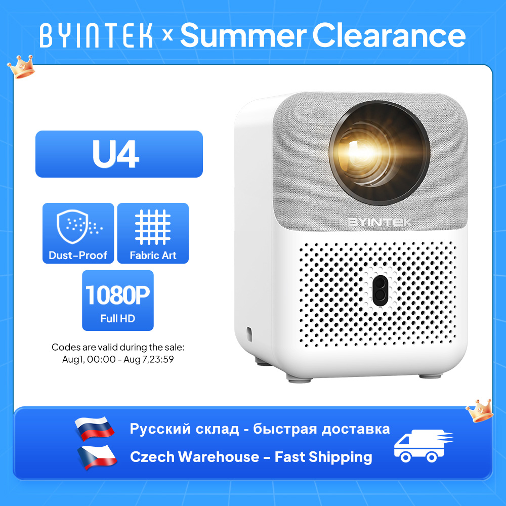 BYINTEK Full HD Mini Projector - Home Cinema Night recensie en prijs