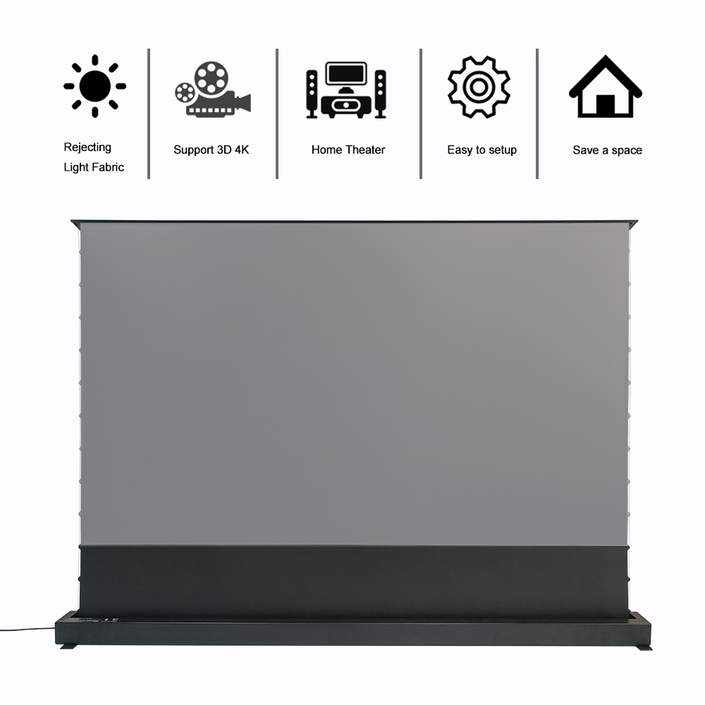 Elektrisch 92 inch pop-up proj - Home Cinema Flooring recensie en prijs