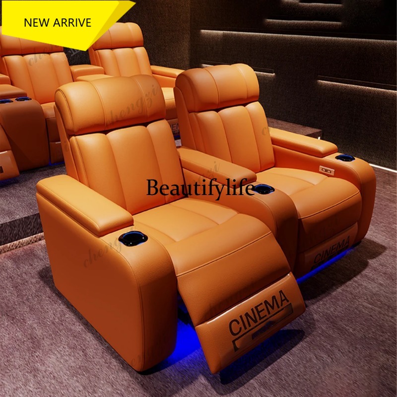 G153 Luxe Echt Lederen Elektri - Home Cinema Chairs recensie en prijs