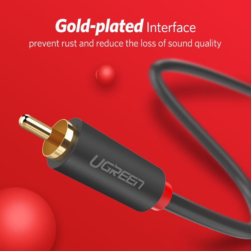 Ugreen 2RCA Om 2 Rca Male Naar - Home Cinema Solution recensie en prijs