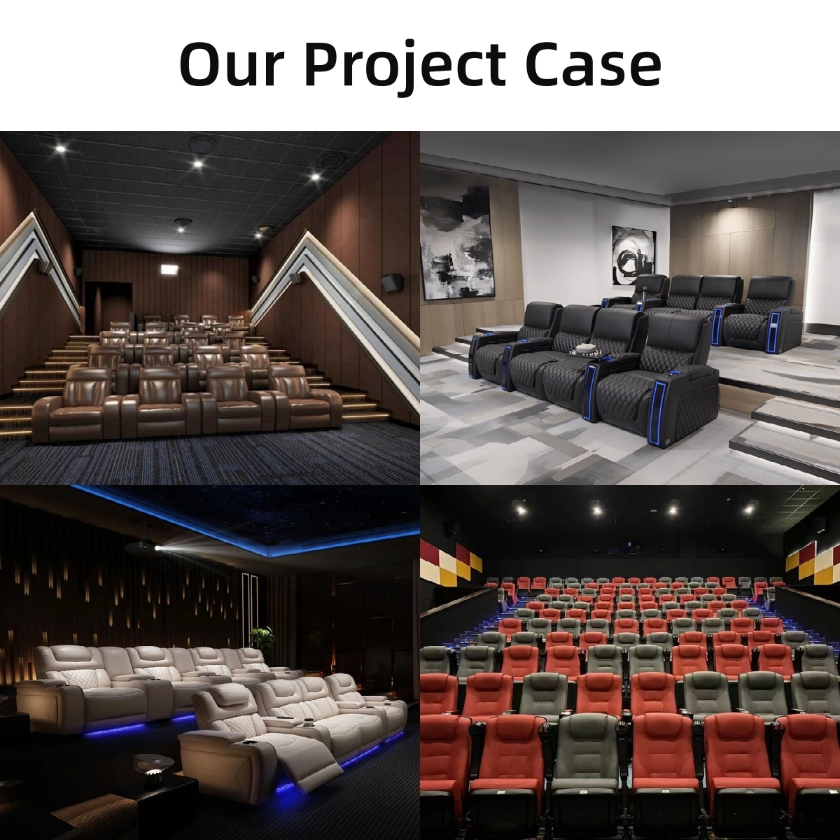 Bioscoopbank, thuisbioscoop re - Home Cinema Recliner Chairs recensie en prijs