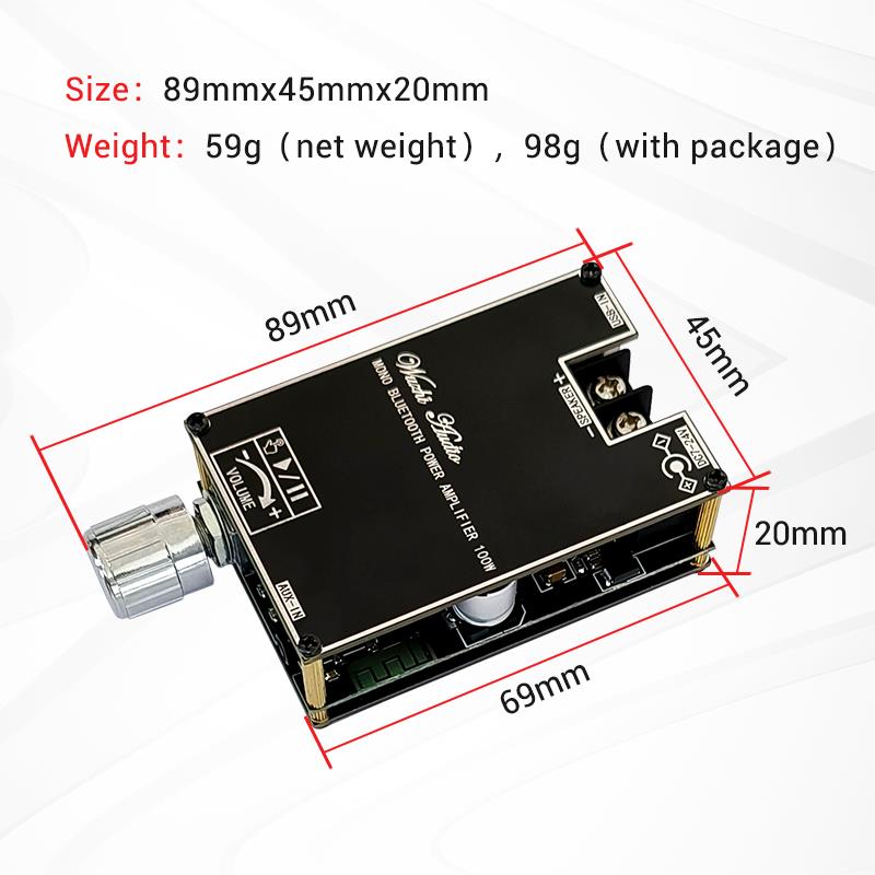 Bluetooth 5.1 TPA3116 D2 Mono  - Home Cinema Solution recensie en prijs