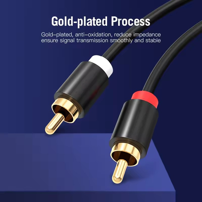 HIFI Stereo RCA Kabel 2RCA naa - Home Cinema Solution recensie en prijs
