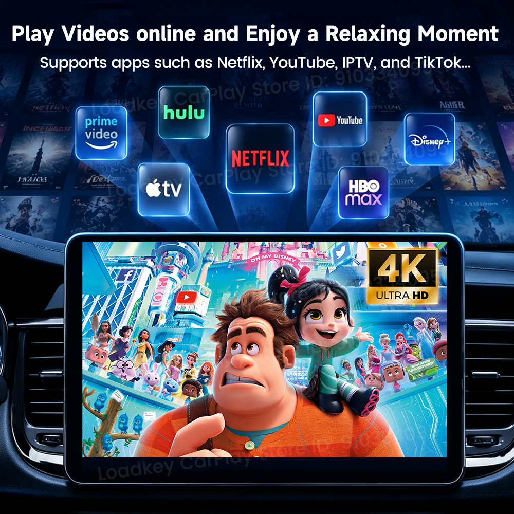 128GB Carlinkit Android 15 And - Home Cinema Youtube recensie en prijs