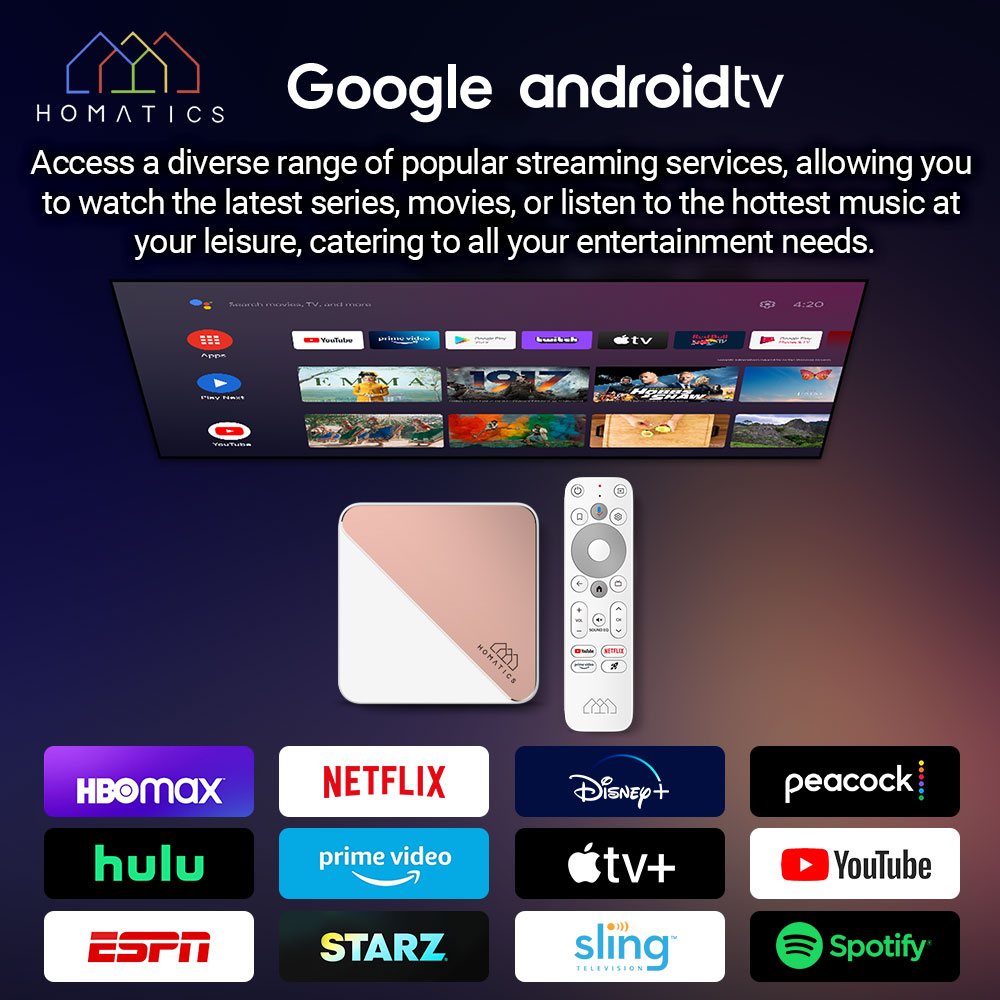 HOMATICS Box R 4K Plus TV Box  - Home Cinema Youtube recensie en prijs