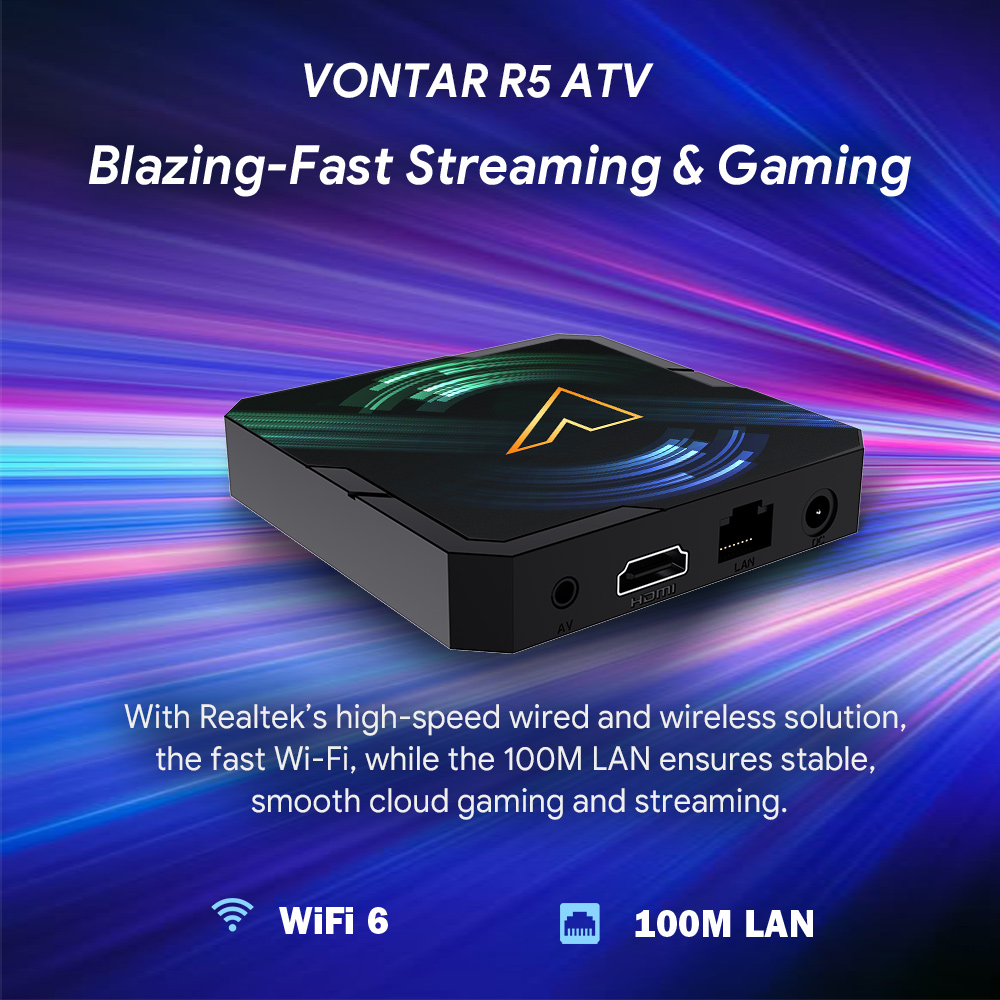 VONTAR R5 ATV TV Box Android 1 - Home Cinema Youtube recensie en prijs