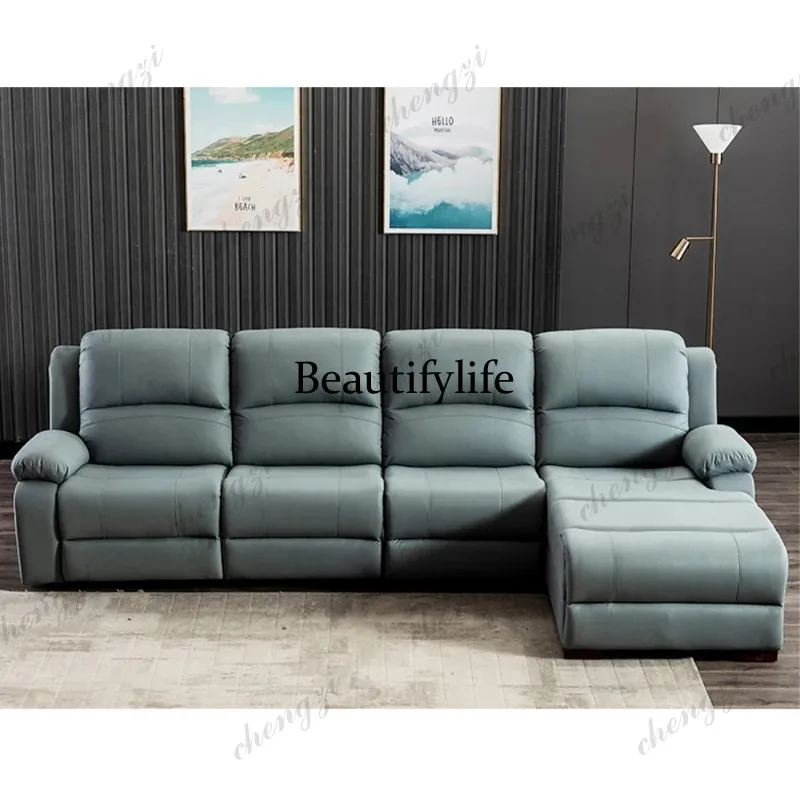 01A Lederen Elektrische Relaxf - Home Cinema Couch recensie en prijs