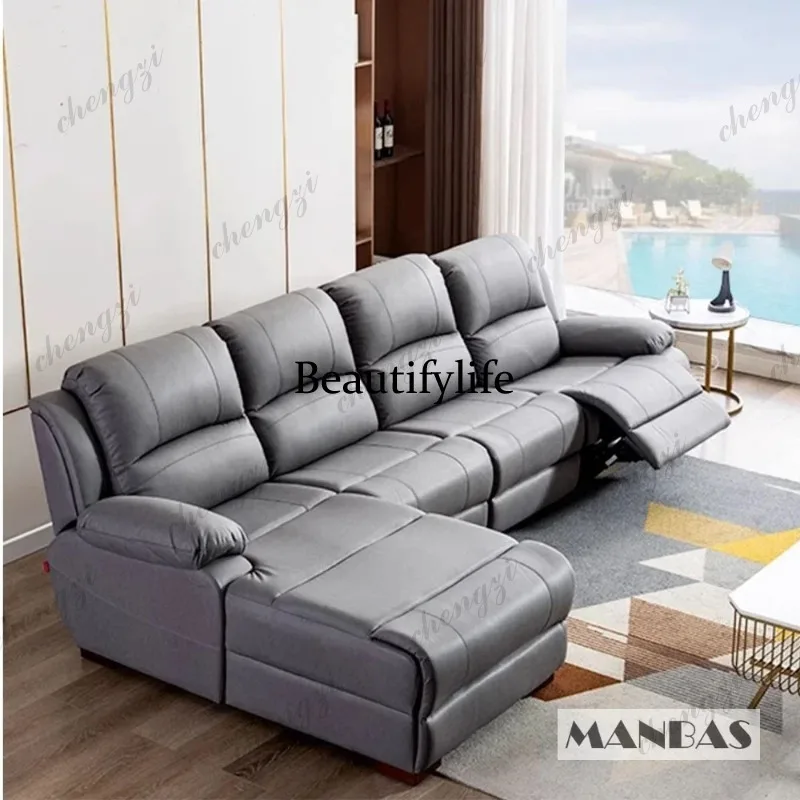 01A Lederen Elektrische Relaxf - Home Cinema Couch recensie en prijs