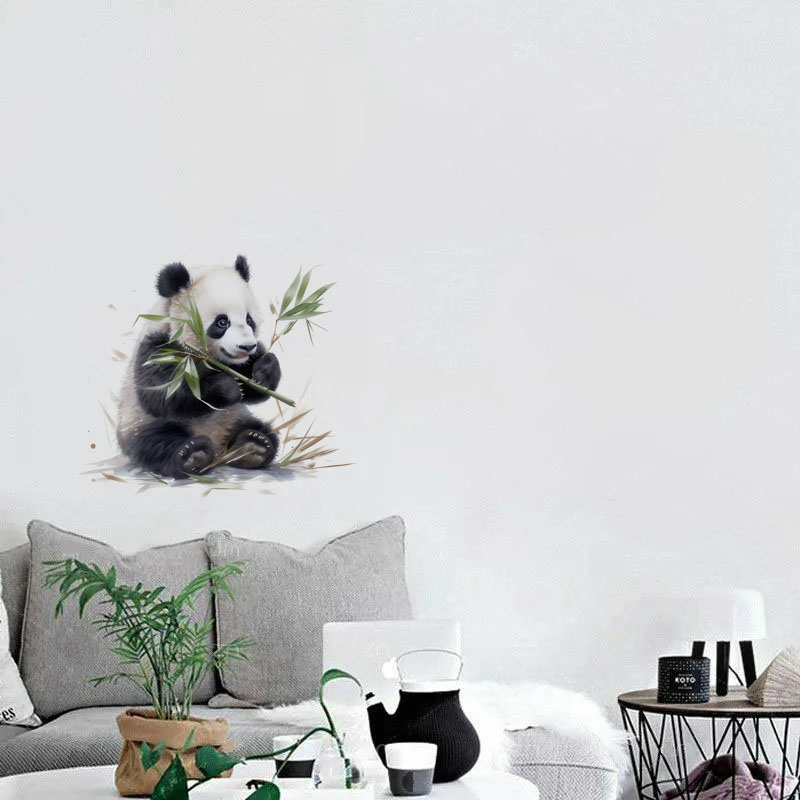 C76 #   Aquarel Panda muurstic - Home Cinema Wall recensie en prijs