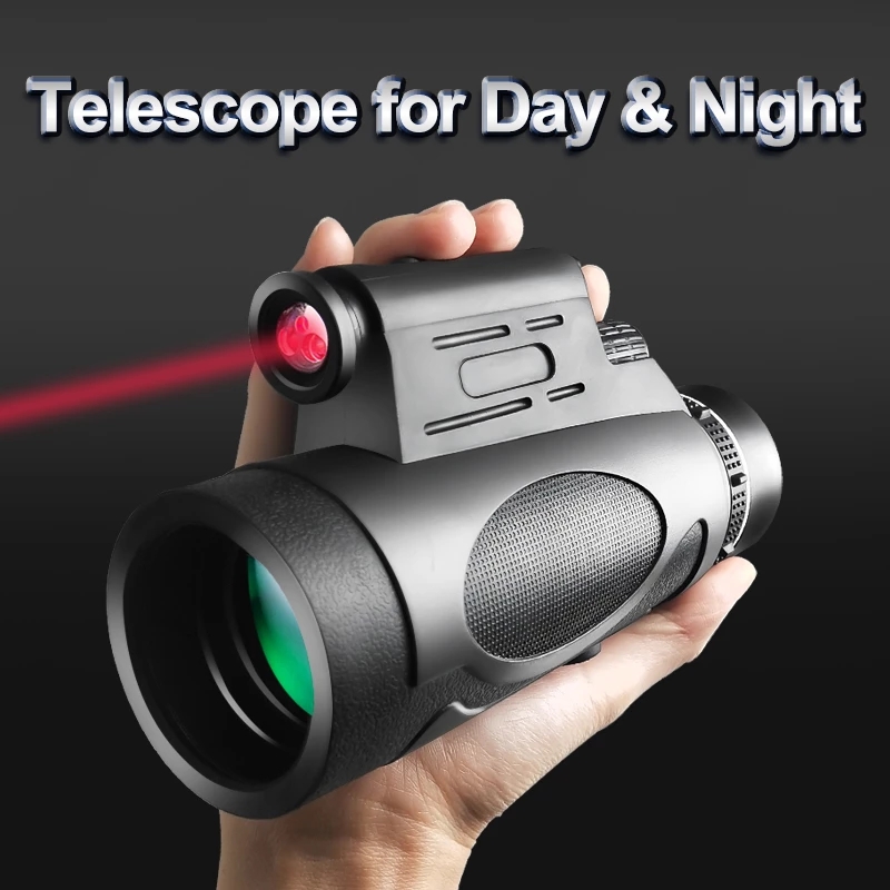 12X50 Hd Monocular Met Led-Lic - Home Cinema Center recensie en prijs