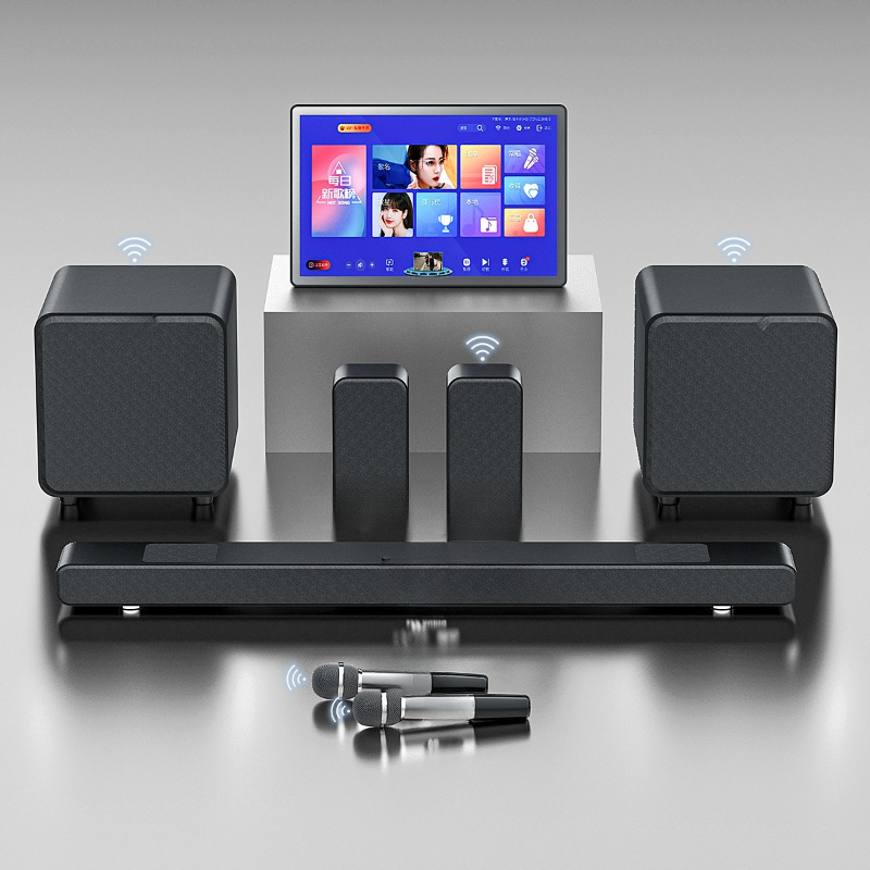 LCD-tv, externe stereo, projec - Home Cinema Karaoke Projector recensie en prijs