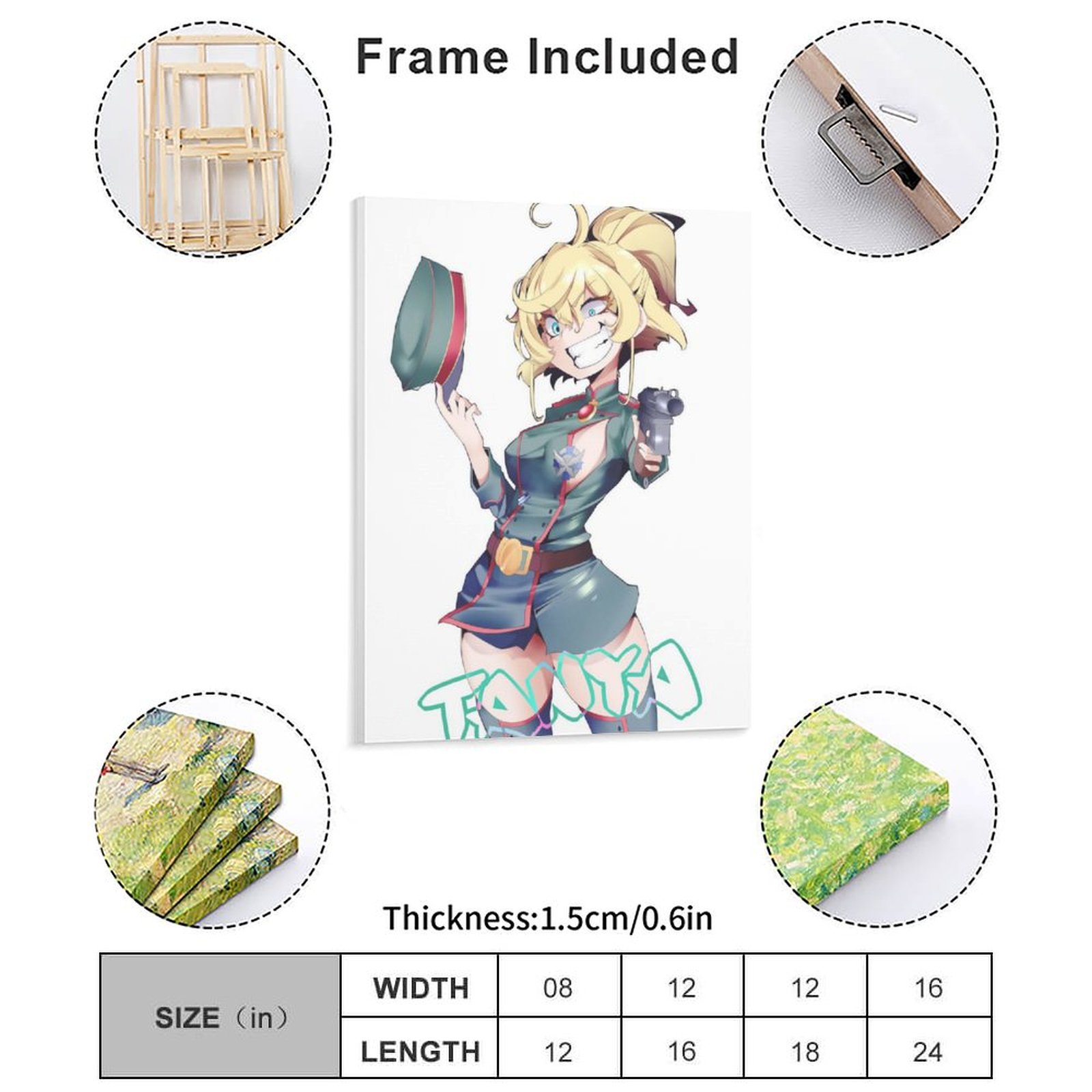 Saga van Tanya The Evil Poster - Home Cinema Wall recensie en prijs