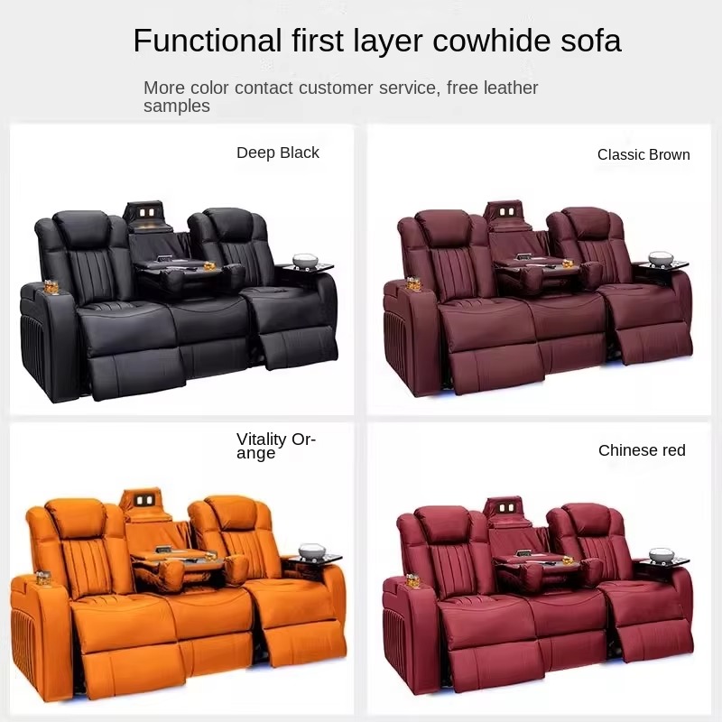 Lederen relaxfauteuil sets, el - Home Cinema Chairs recensie en prijs