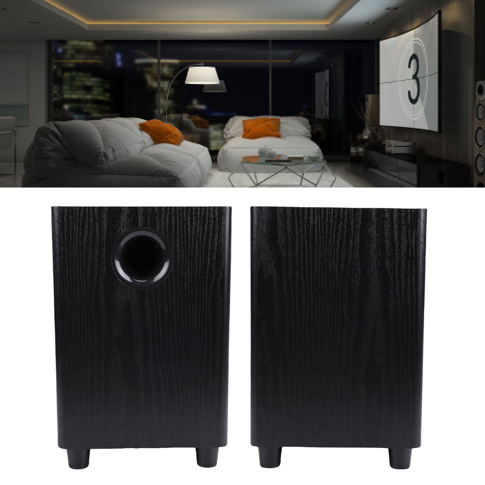 100W Home Subwoofer 6,5 Inch O - Home Cinema Subwoofer recensie en prijs