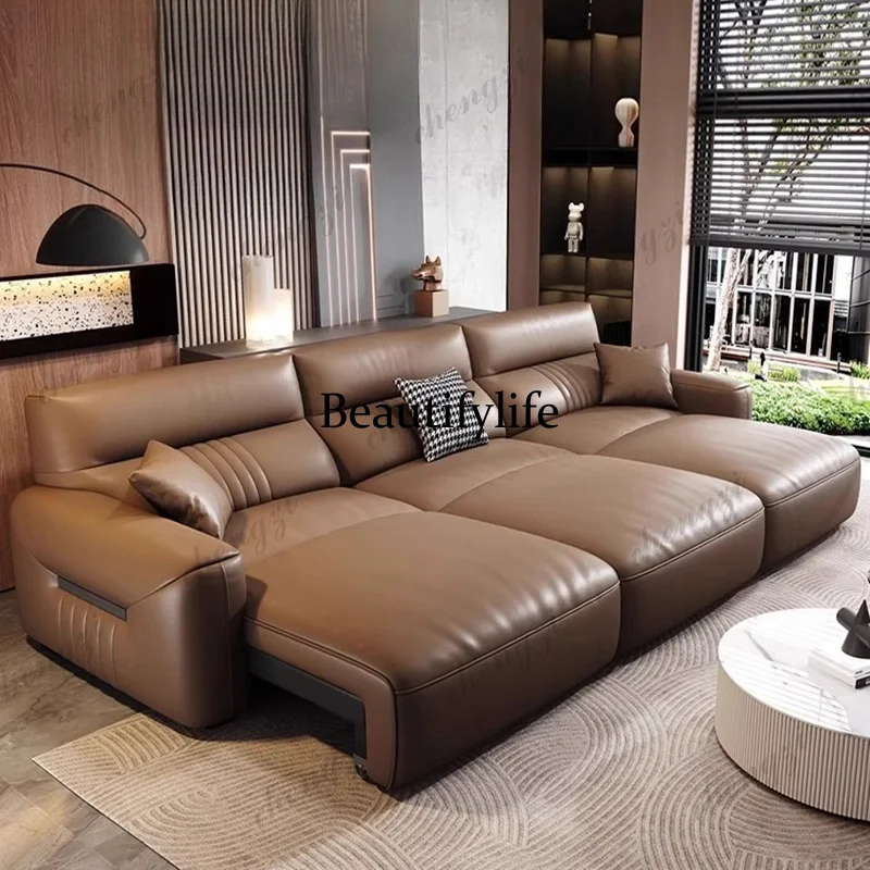 03 A68 Echt lederen woonkamerb - Home Cinema Room Design recensie en prijs