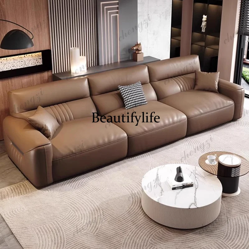 03 A68 Echt lederen woonkamerb - Home Cinema Room Design recensie en prijs