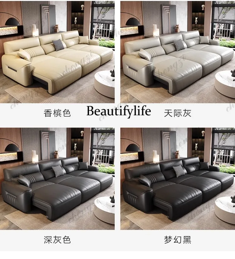 03 A68 Echt lederen woonkamerb - Home Cinema Room Design recensie en prijs