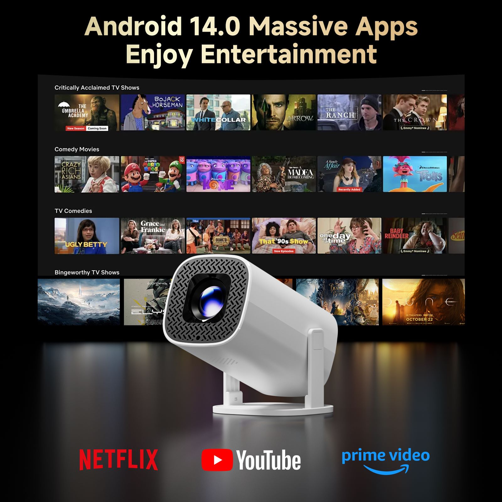 P30 PRO Smart Mini-projector A - Home Cinema Focal recensie en prijs