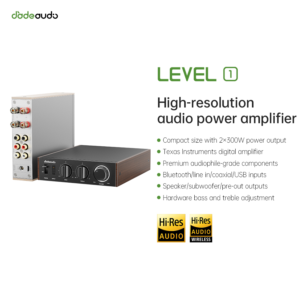 JadeAudio Level 1 Desktop HiFi - Home Cinema Solution recensie en prijs